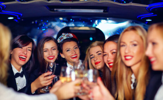 wedding party bus