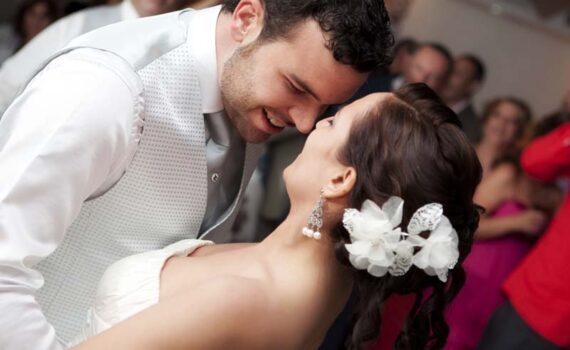 fun wedding reception